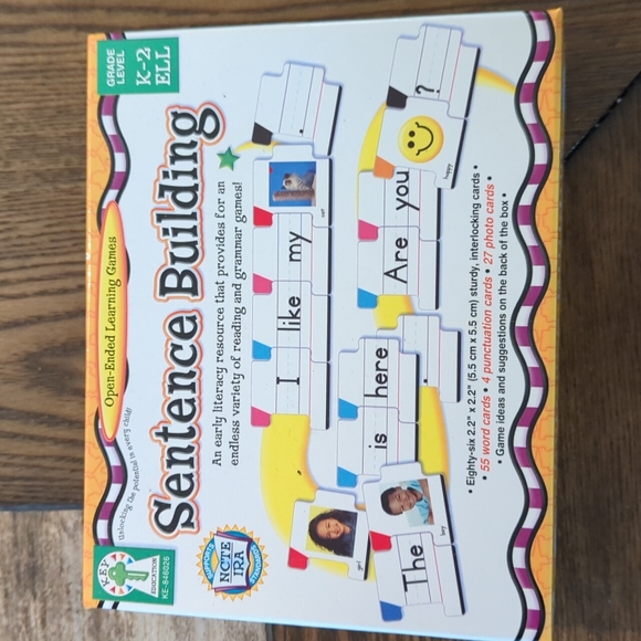 Other Sentence Building Puzzle Pieces K2 Poshmark